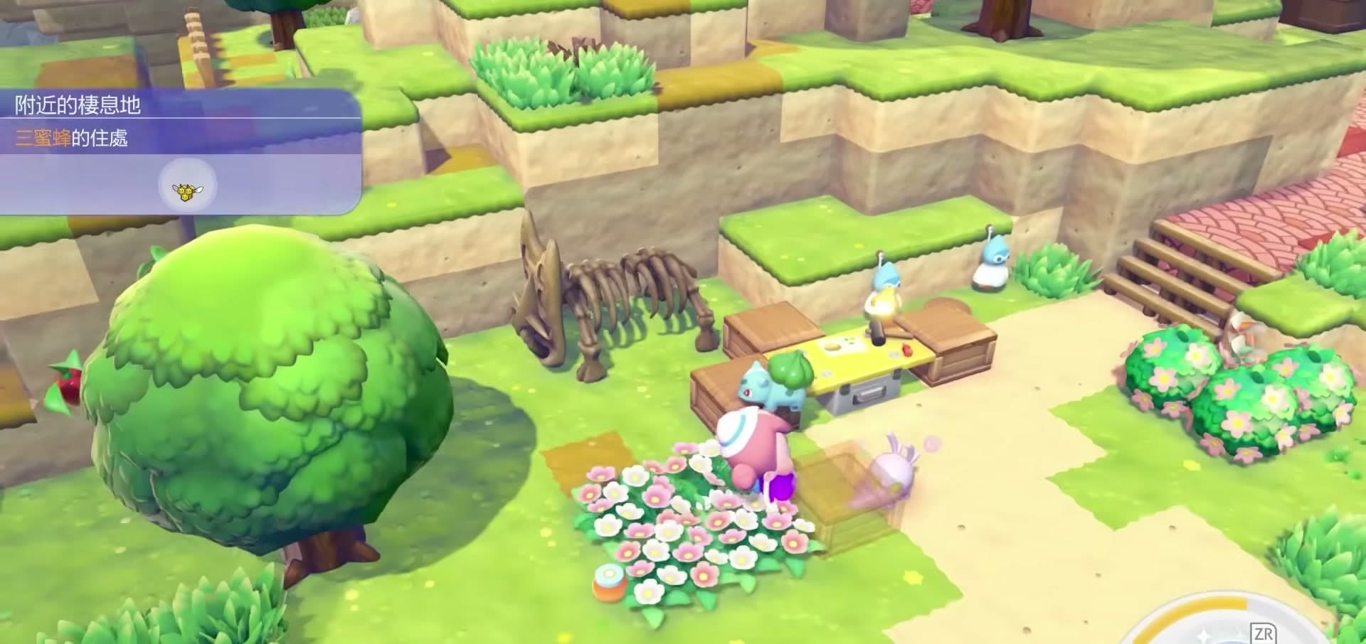 放置收納箱和工作臺 章節截圖